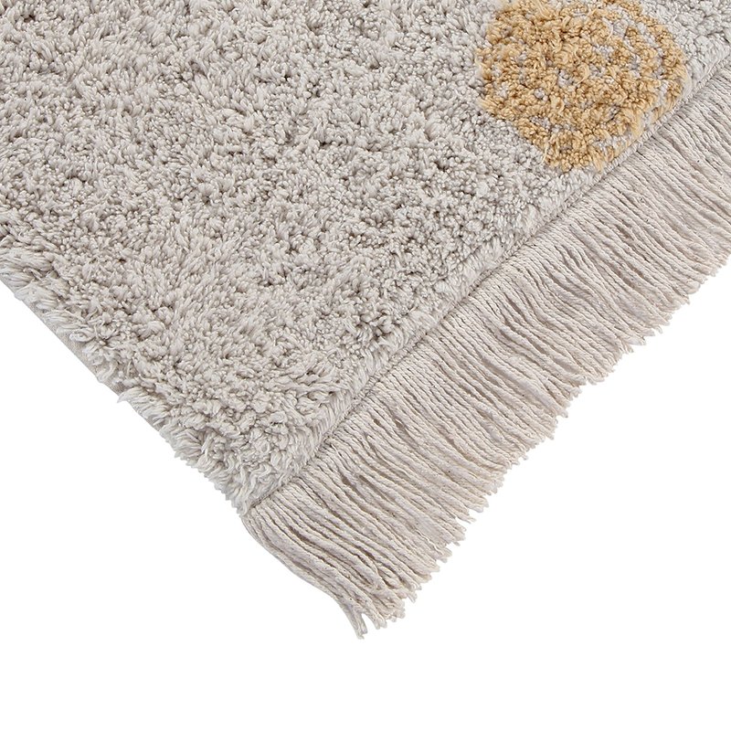 Franja Tapete Lorena Canals Topos Hippy 120x160cm Honey