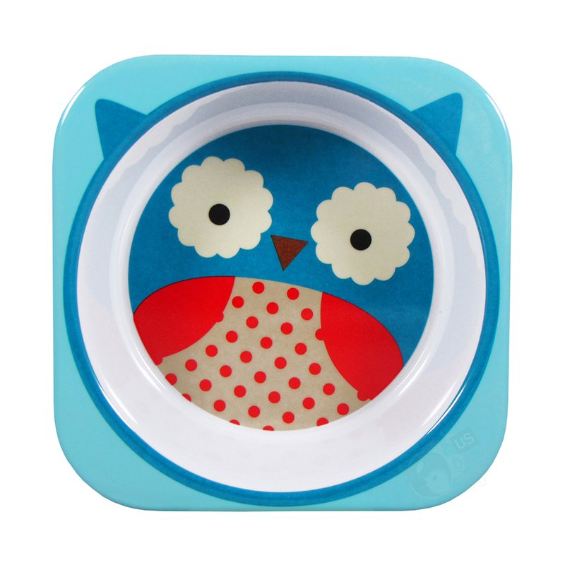 Bowl Infantil Skip Hop Zoo 285ml Coruja