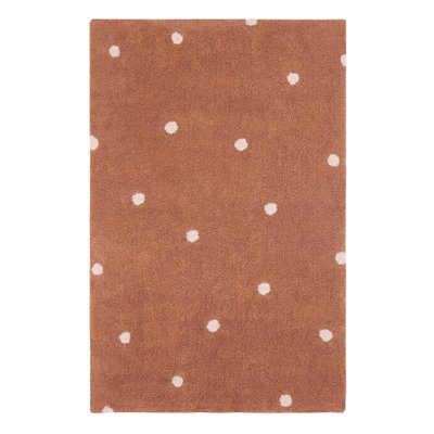Tapete Lorena Canals Mini Dot 100x150cm Castanha