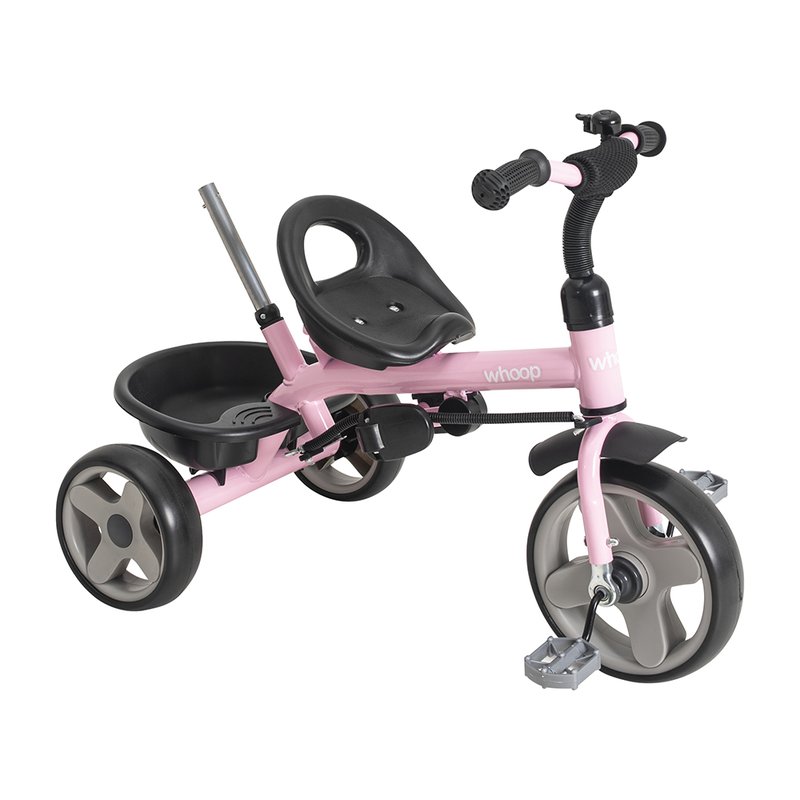 Triciclo Infantil Kiddo Whoop Grow (12M+ a 25kg) Fase 2 Rosa