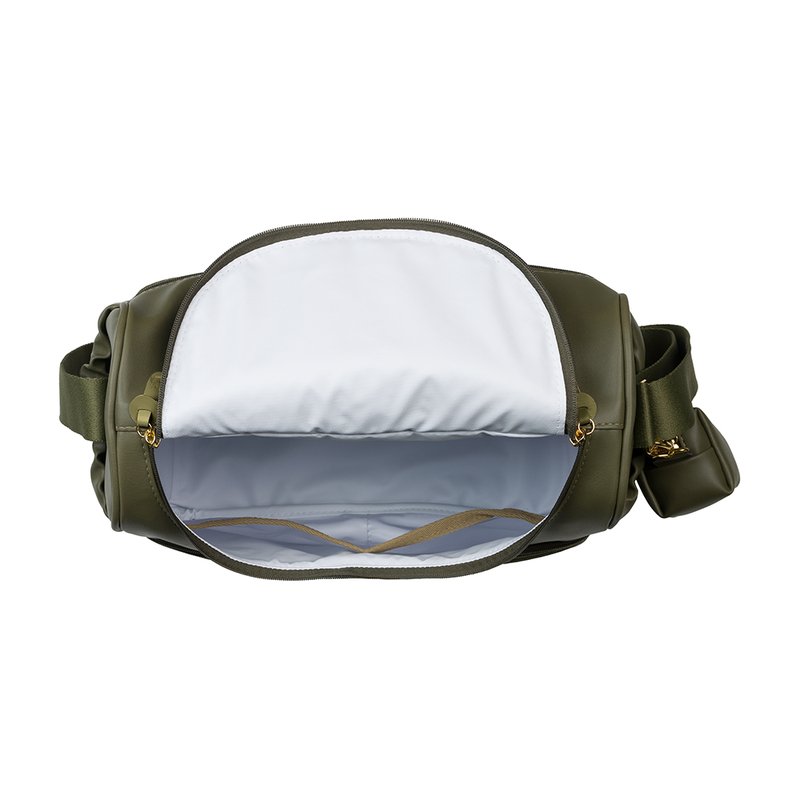 Bolsa de Maternidade Térmica Masterbag Baby Nina Avião Oliva Aberta