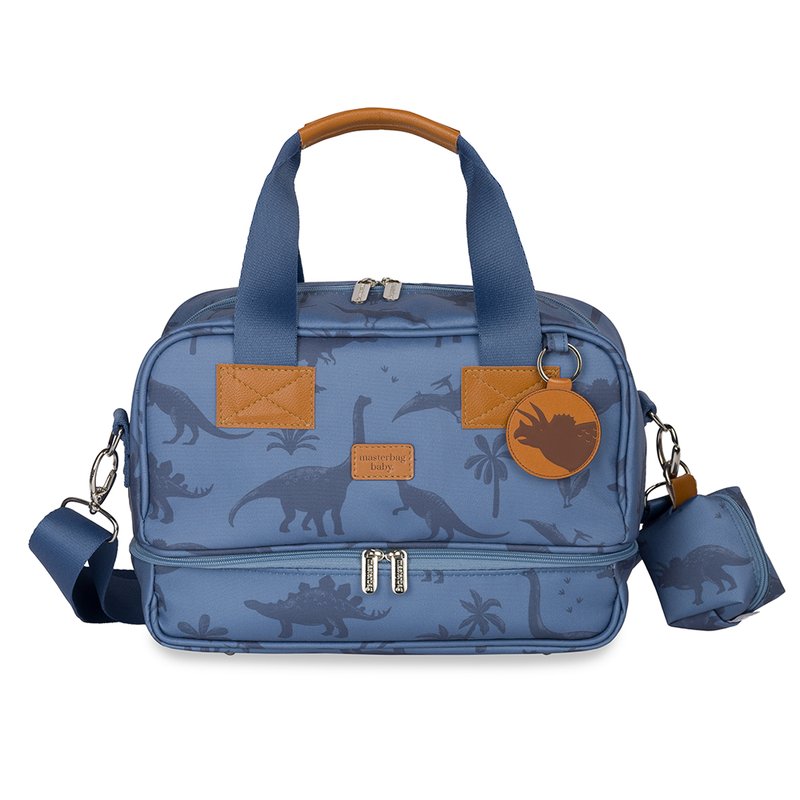 Frasqueira Térmica Masterbag Baby Vicky Dinossauro Azul