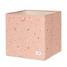 Cesto Organizador 3 Sprouts Quadrado Reciclado Terrazzo Granilite Rosa