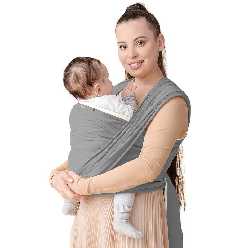 Sling para Bebê YogiBaby 100% Algodão Elephant Gray