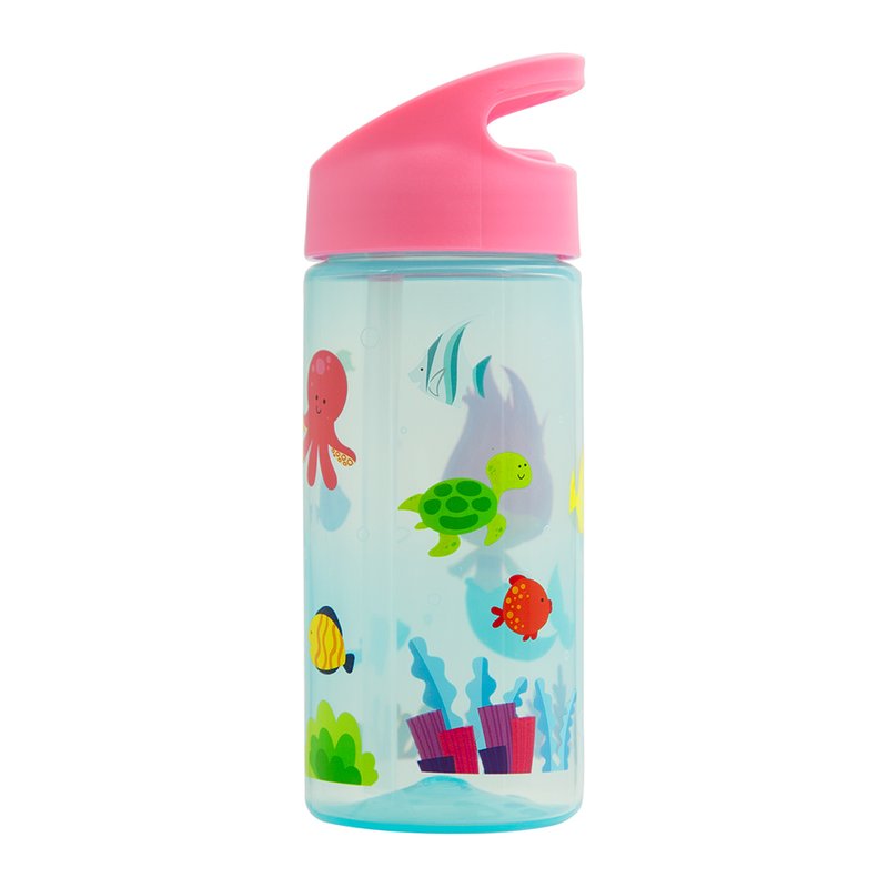 Estampa Garrafinha Buba com Canudo Aventuras 380ml (18M+)