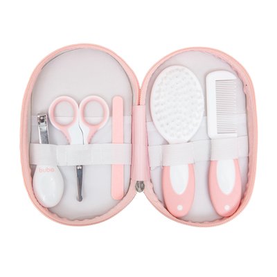 Kit Cuidados de Higiene Buba com Estojo (0M+) Rosa no Estojo