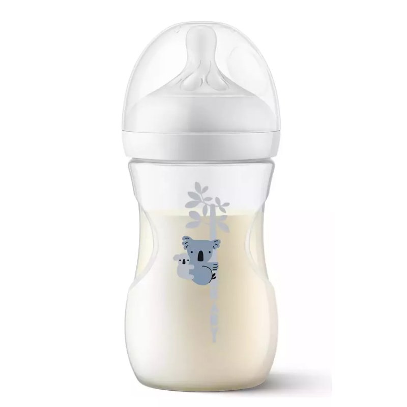 Mamadeira Philips Avent Pétala 3.0 Antivazamento 260ml Coala