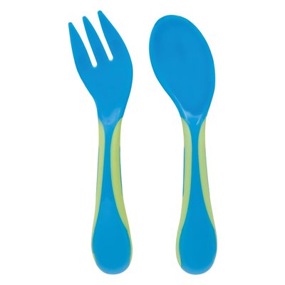 Kit Talher Infantil Buba com Estojo (6M+) Azul