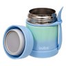 Pote Térmico Buba com Talher 320ml (6M+) Degradê Azul Aberto