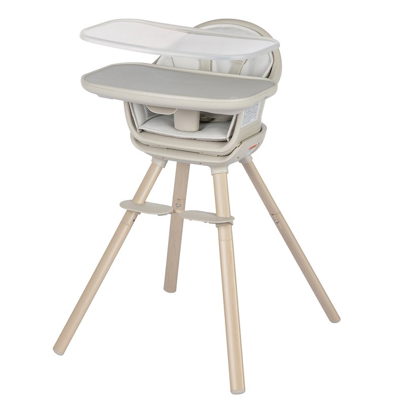 Cadeira de Refeição Maxi-Cosi Moa 8 em 1 Classic Oat Bandeja Superior