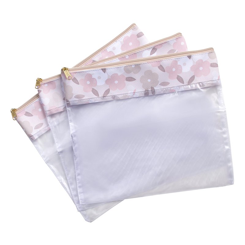 Conjunto 3 Saquinhos Organizadores Masterbag Baby Borboletas