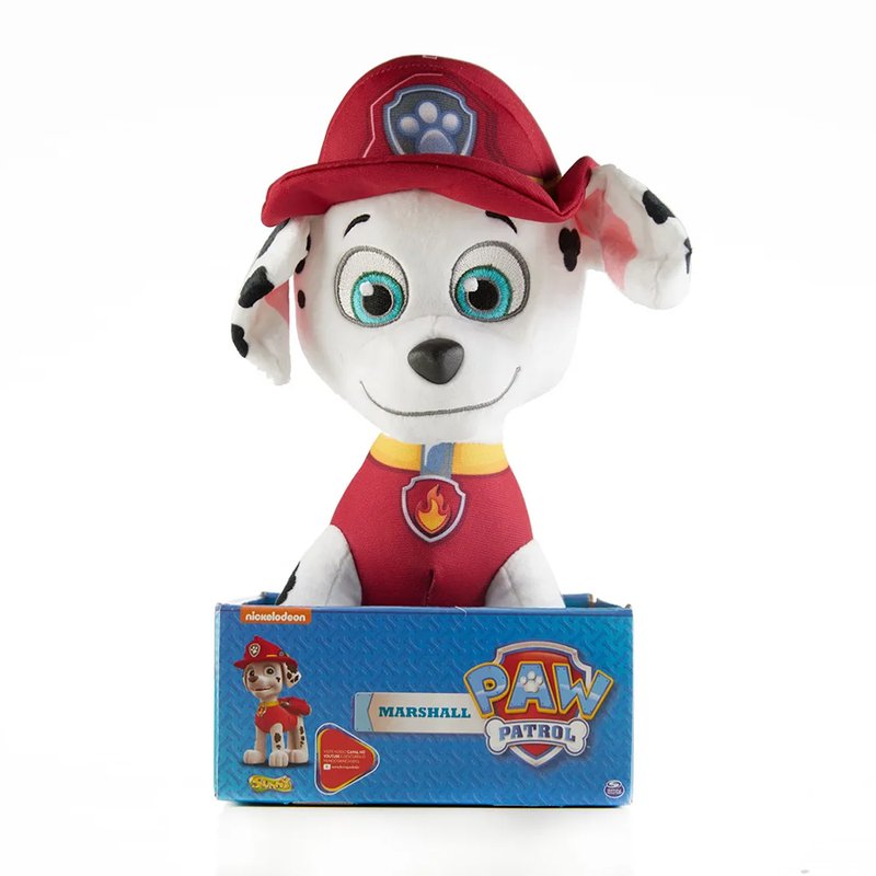 Brinquedo de Pelúcia Sunny Patrulha Canina 30cm Marshall Embalagem
