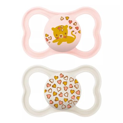 Chupeta MAM Air (6M+) Embalagem Dupla Rosa