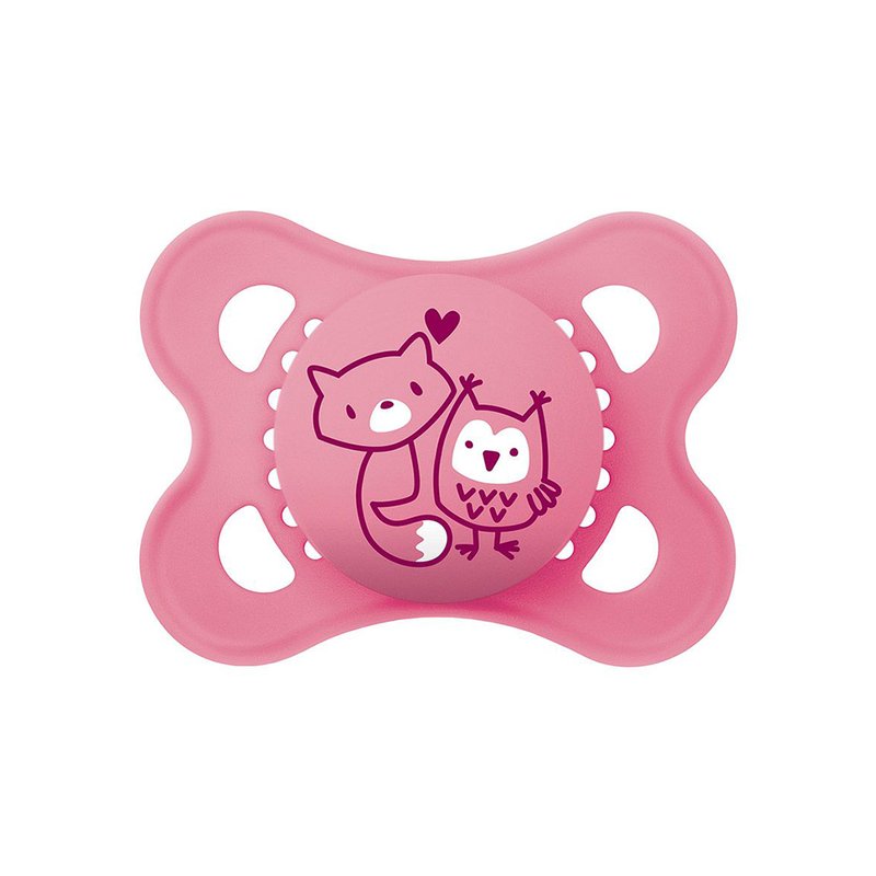Chupeta MAM Original (0-6M) Borracha Natural Unitária Rosa