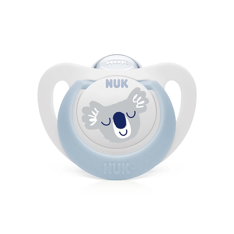 Chupeta NUK Star Silicone Soft Flex (0-6M) Koala