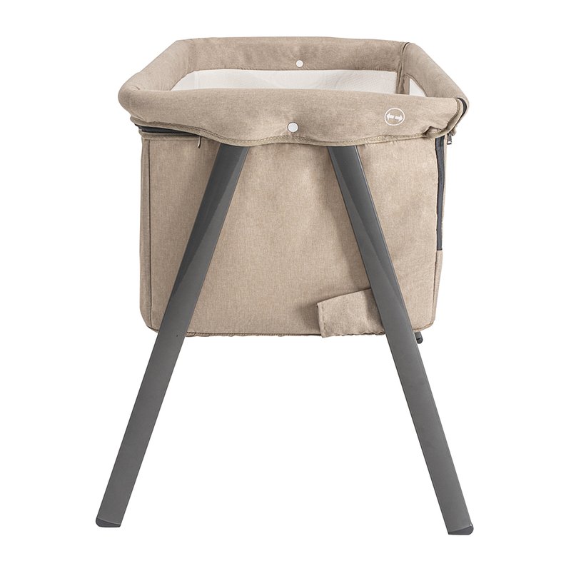 Estrutura Berço Portátil Kiddo Whoop Lado a Lado Lazy Capuccino