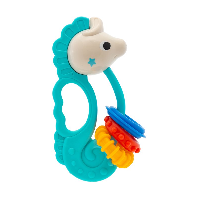 Brinquedo Buba Chocalho com Mordedor Cavalo Marinho (4M+)