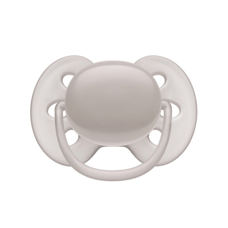 Chupeta Philips Avent Ultra Soft (6-18M) Embalagem Unitária Cinza