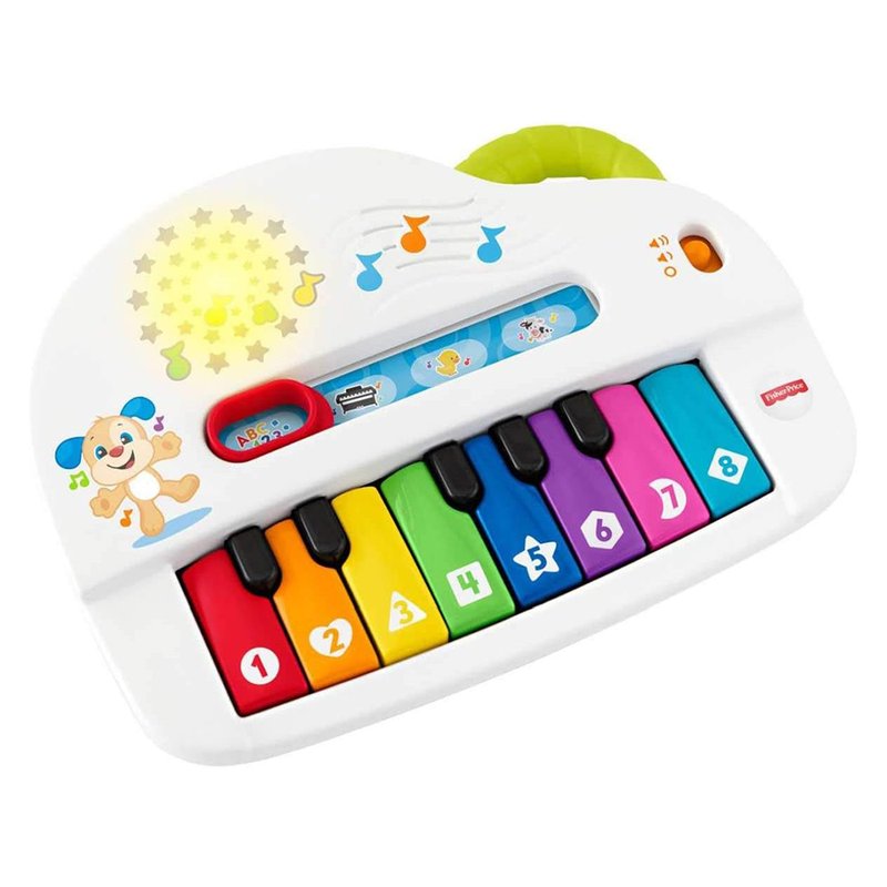 Brinquedo Fisher-Price Piano Cachorrinho Aprender e Brincar (6-36M)