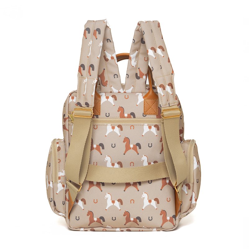 Costas Mochila Maternidade Masterbag Baby Urban Cavalinhos