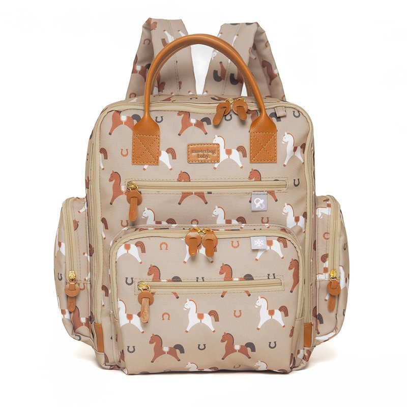 Mochila Maternidade Masterbag Baby Urban Cavalinhos
