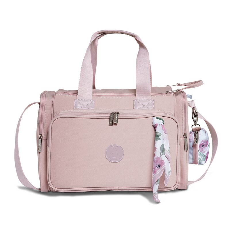 Bolsa de Maternidade Térmica Masterbag Baby Anne Flora Rosé