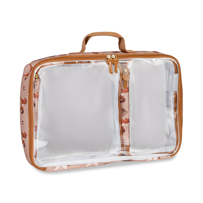 Organizador de Malas Masterbag Baby Cavalinhos Bege