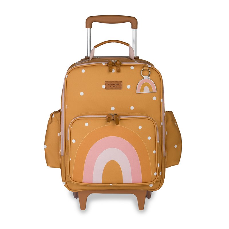 Mochila Infantil Masterbag Kids com Rodinhas Arco-Íris Boho