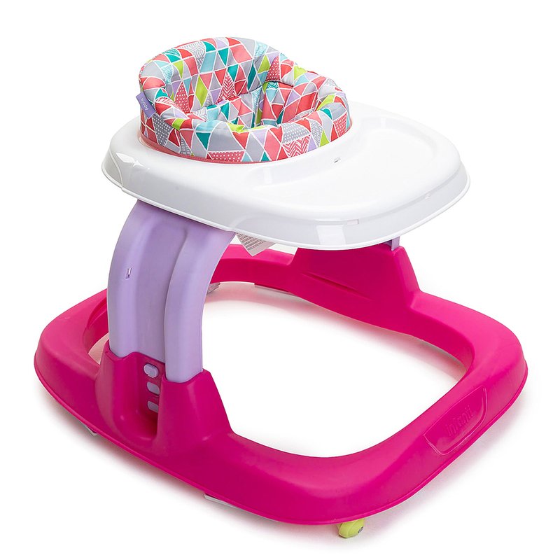 Andador Infanti Appia de 6M a 12kg Rosa sem Brinquedos