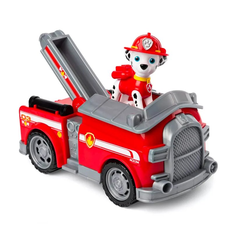Brinquedo Sunny Patrulha Canina Veículos com Figura Marshall