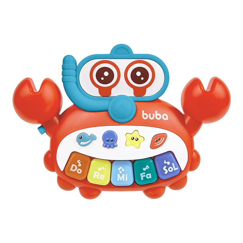 Brinquedo Buba Caranguejo Musical de Atividades (6M+)