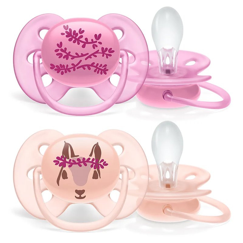 Chupeta Philips Avent Ultra Soft (6-18M) Embalagem Dupla Esquilo