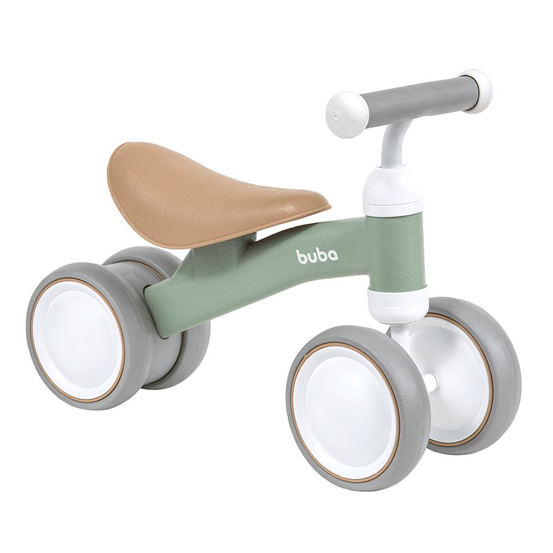 Bicicleta de Equilíbrio Buba 4 Rodas (12M+) Verde