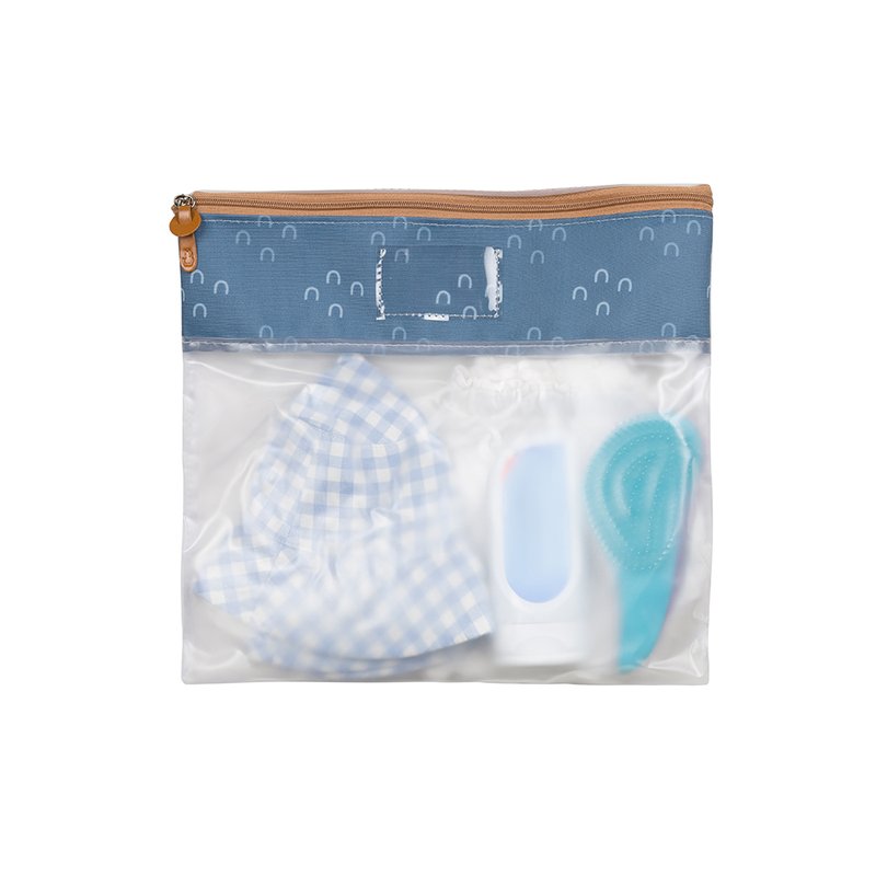 Saquinho Organizador Kids Masterbag Baby Dinossauro Azul