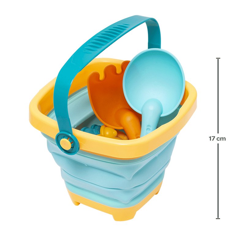 Medidas Brinquedo Buba Kit Baldinho Retrátil (4M+)