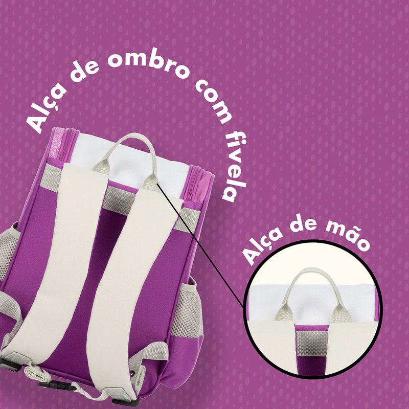 Alça Mochila Infantil Tiny Love Safari Flamingo