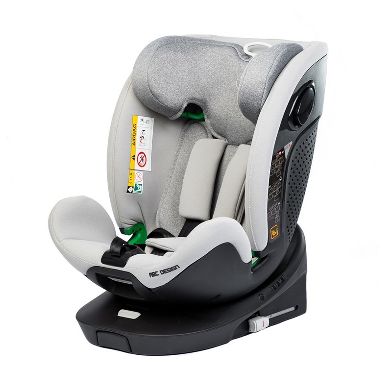 Lateral Cadeira para Auto ABC Design Only One Plus 360° Isofix Pearl