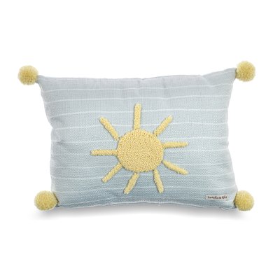 Almofada Decorativa Coração de Mãe para Quarto Infantil Sweet Sol Ponto Russo