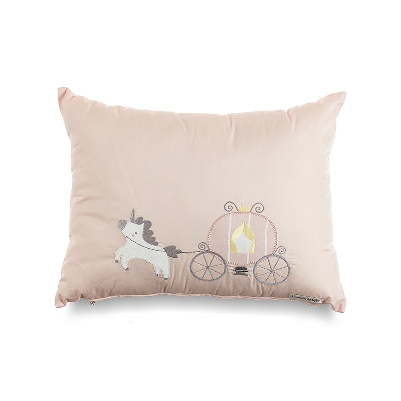 Almofada Decorativa Coração de Mãe para Quarto Infantil Princess Carruagem