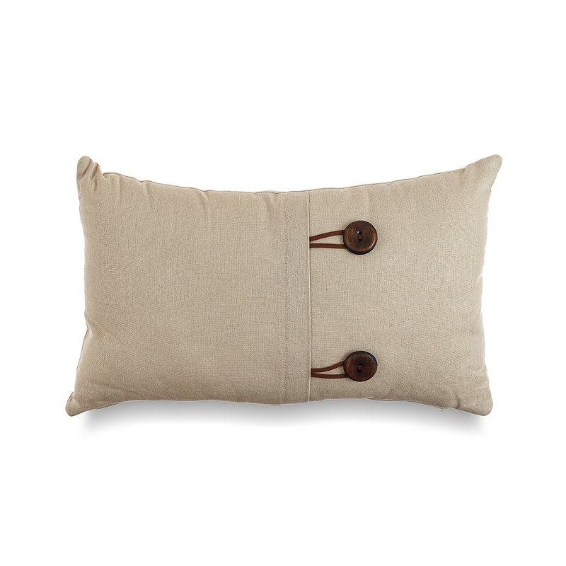 Almofada Decorativa Coração de Mãe para Quarto Infantil Fazenda Botões