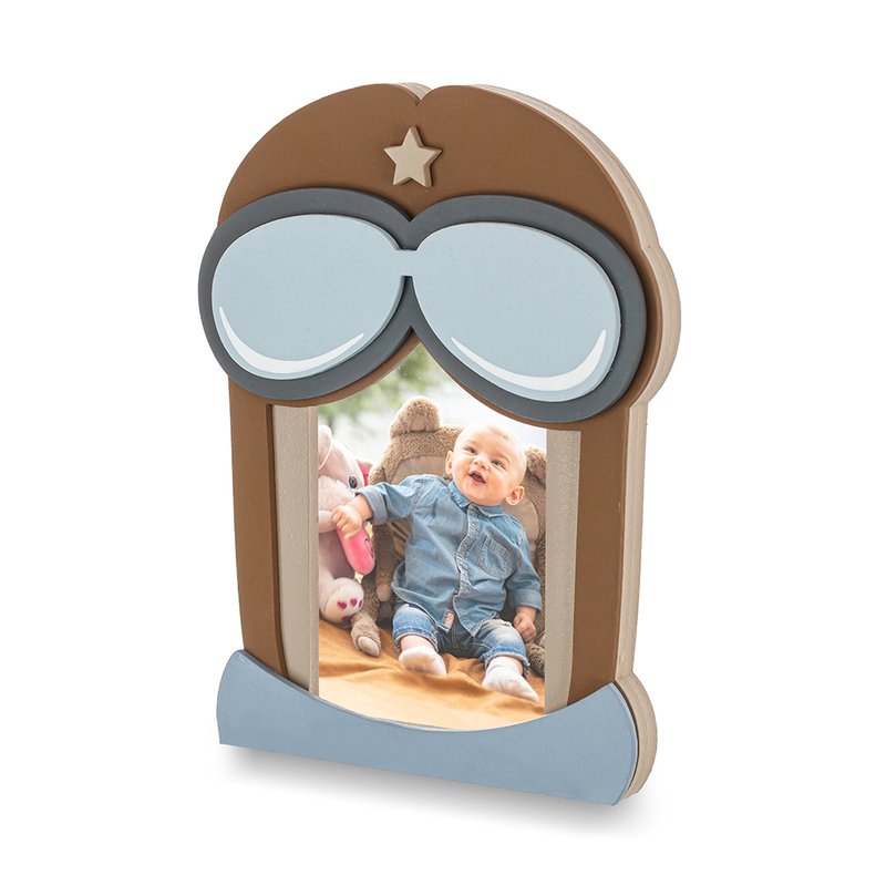 Porta-Retrato Coração de Mãe Voar Aviador