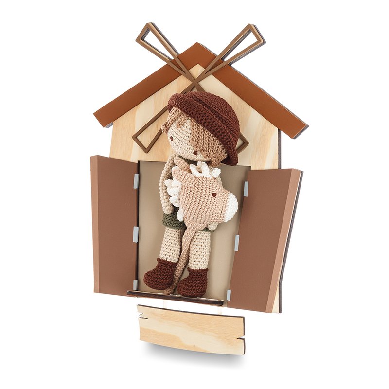 Quadro Decorativo para Porta de Maternidade Coração de Mãe Fazenda Celeiro