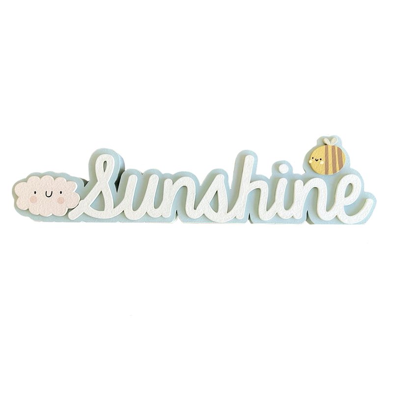 Enfeite para Prateleira Coração de Mãe Sweet Sunshine
