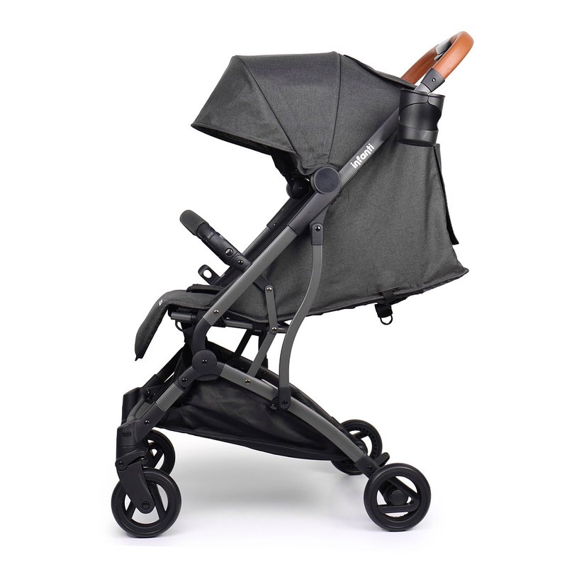 Lateral Carrinho de Bebê Infanti Lucca de 0 a 15kg Preto