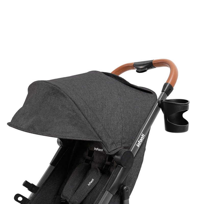 Suporte Copo Carrinho de Bebê Infanti Lucca de 0 a 15kg Preto