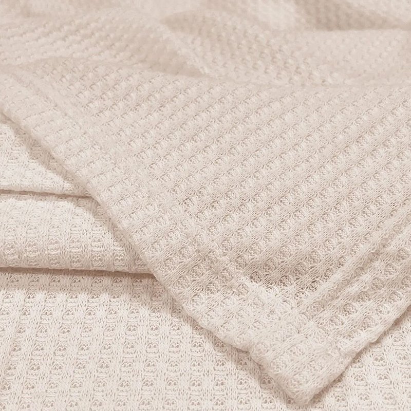 Fio Manta Donna Laço Bebê Termocelular Cubes 76X102cm Bege
