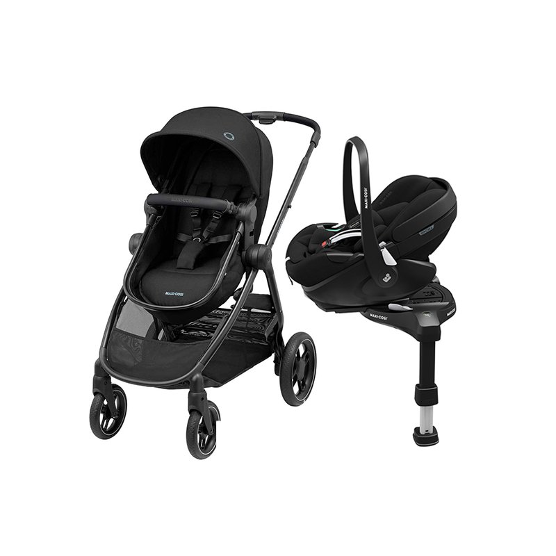 Carrinho de Bebê Maxi-Cosi Anna³ com Bebê Conforto Pebble 360° Pro 2