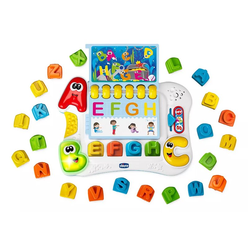 Brinquedo Chicco Letras em Movimento (3-6)