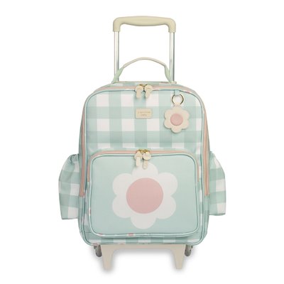 Mochila Infantil Masterbag Kids com Rodinhas Margarida Menta Mochila Infantil Masterbag Kids com Rodinhas Margarida Menta