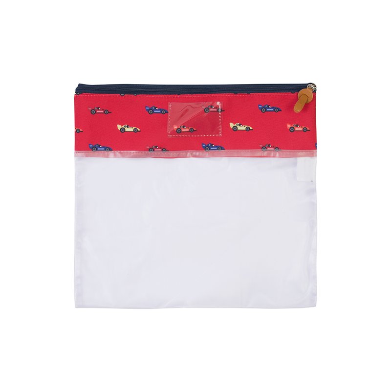Saquinho Organizador Kids Masterbag Baby Carros Vermelho